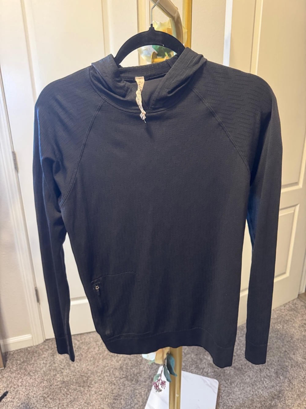 Lululemon Black Lightweight Hooded Pullover